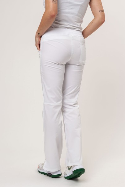 Women's Cherokee Revolution (Mock top, Straight trousers) scrubs set white-6