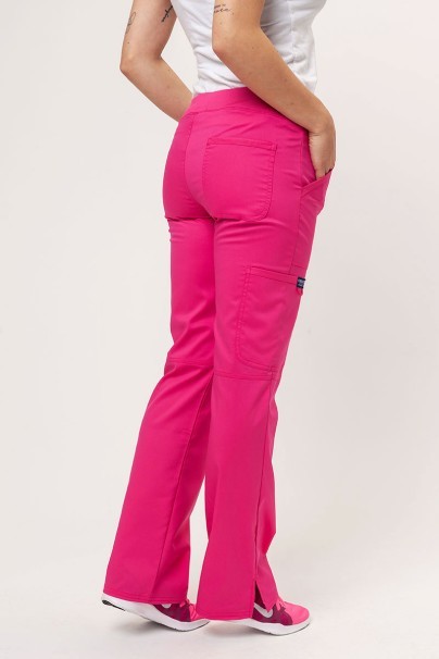 Women’s Cherokee Revolution Straight Leg scrub trousers shocking pink-1