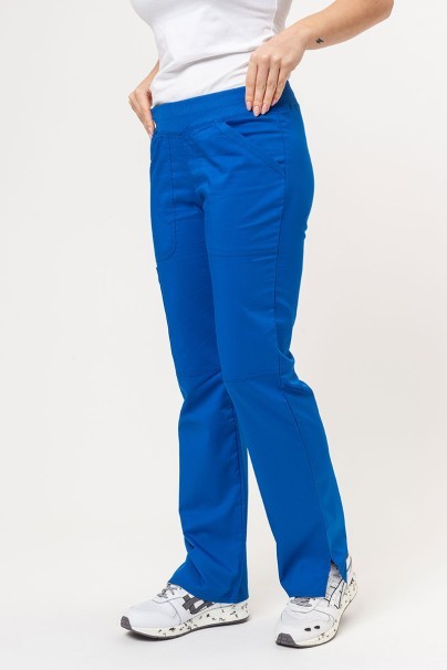 Women's Cherokee Revolution (Mock top, Straight trousers) scrubs set royal blue-7