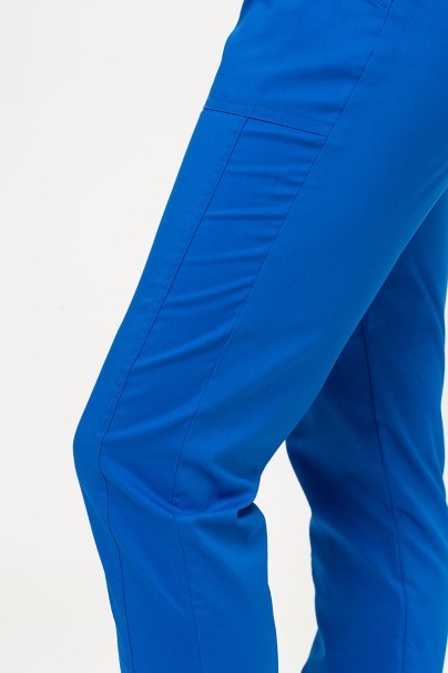 Women's Cherokee Revolution Tech Mid Rise scrub trousers royal blue-4