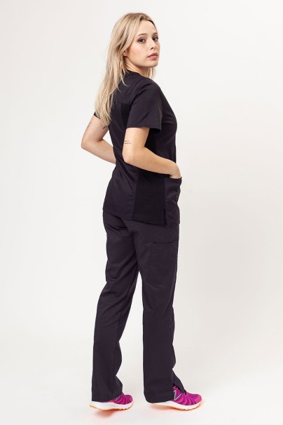 Women’s Cherokee Revolution Tech V-neck scrub top black-7