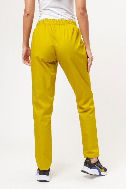 Women’s Sunrise Uniforms Basic Classic FRESH scrubs set (Light top, Regular trousers) mustard-8