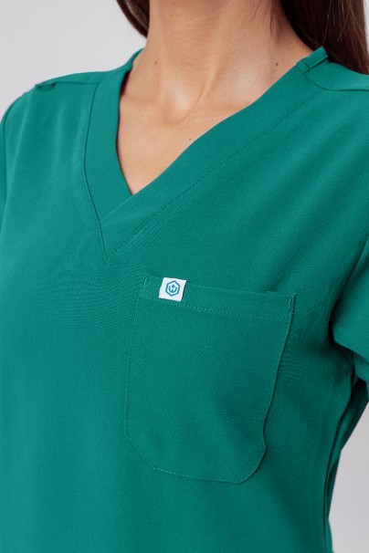 Women's Uniforms World 518GTK™ Phillip On-Shift scrub top green-2