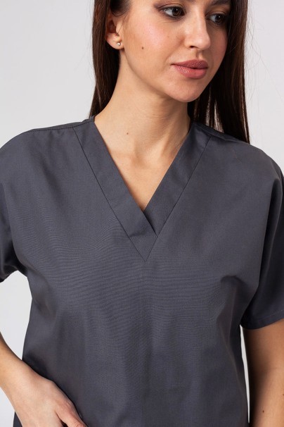 Women's Cherokee Originals scrubs set (V-neck top, N.Rise trousers) pewter-4