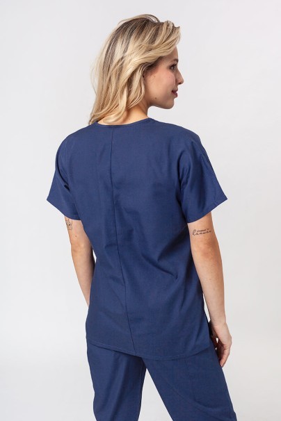 Women’s Cherokee Originals V-Neck scrub top navy-1