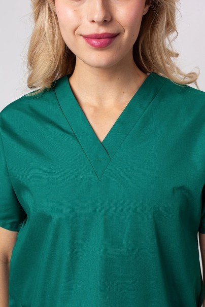 Women's Cherokee Originals scrubs set (V-neck top, N.Rise trousers) hunter green-3