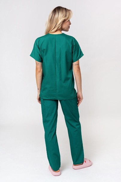 Women's Cherokee Originals scrubs set (V-neck top, N.Rise trousers) hunter green-11