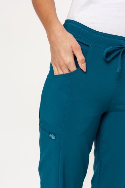 Women’s Dickies EDS Essentials Mid Rise scrub trousers caribbean blue-4