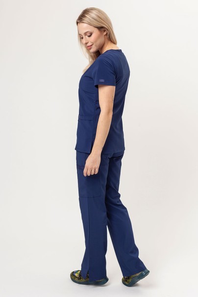 Women's Dickies EDS Essentials scrubs set (Mock top, Mid Rise trousers) true navy-2