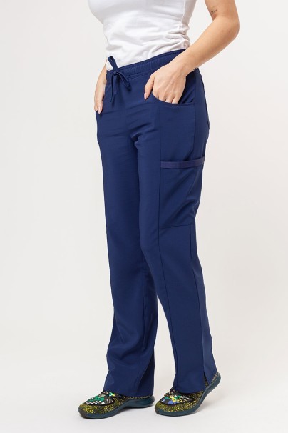 Women's Dickies EDS Essentials scrubs set (Mock top, Mid Rise trousers) navy-10