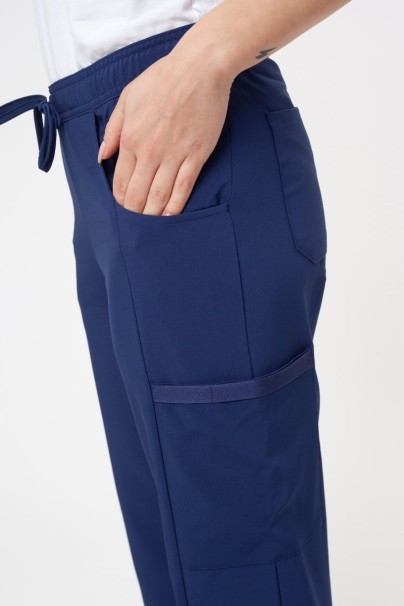 Women's Dickies EDS Essentials scrubs set (Mock top, Mid Rise trousers) navy-12