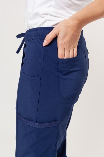 Women's Dickies EDS Essentials scrubs set (Mock top, Mid Rise trousers) navy-14
