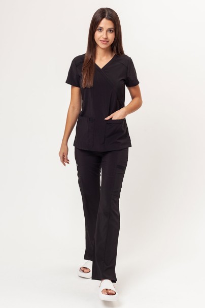 Women’s Dickies EDS Essentials Mock scrub top black-12