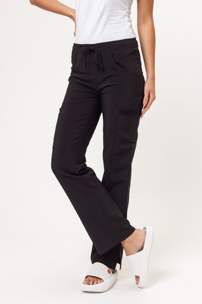 Women's Dickies EDS Essentials scrubs set (Mock top, Mid Rise trousers) black-9