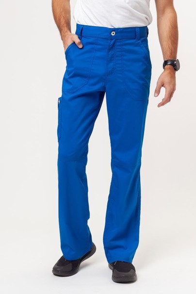 Men's Cherokee Revolution scrubs set (V-neck top, Fly Cargo trousers) royal blue-7