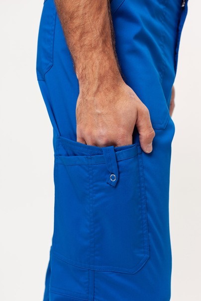 Men's Cherokee Revolution scrubs set (V-neck top, Fly Cargo trousers) royal blue-11