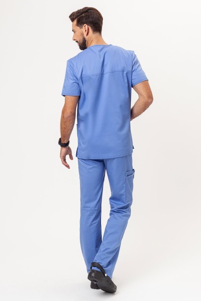 Men's Cherokee Revolution scrubs set (V-neck top, Fly Cargo trousers) ciel blue-1