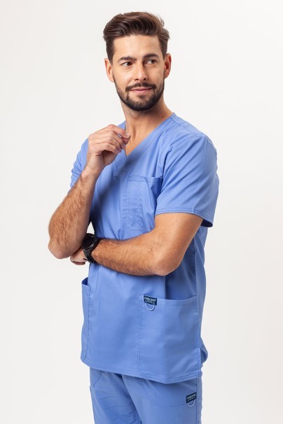 Men's Cherokee Revolution scrubs set (V-neck top, Fly Cargo trousers) ciel blue-2