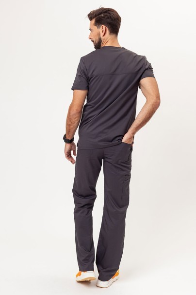 Men's Cherokee Revolution scrubs set (V-neck top, Fly Cargo trousers) pewter-2