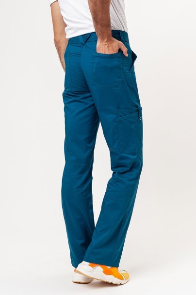 Men's Cherokee Revolution scrubs set (V-neck top, Fly Cargo trousers) caribbean blue-7