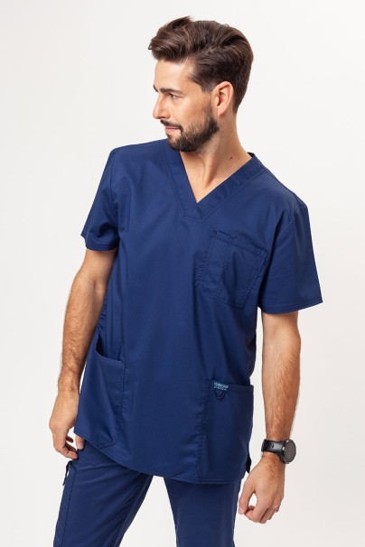 Men's Cherokee Revolution scrubs set (V-neck top, Fly Cargo trousers) navy-2