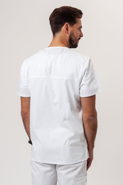 Men's Cherokee Revolution scrubs set (V-neck top, Fly Cargo trousers) white-3