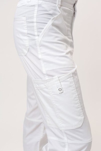 Men's Cherokee Revolution scrubs set (V-neck top, Fly Cargo trousers) white-11
