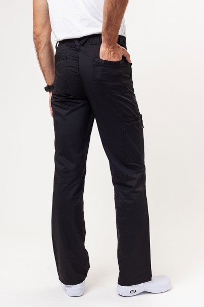Men's Cherokee Revolution scrubs set (V-neck top, Fly Cargo trousers) black-8