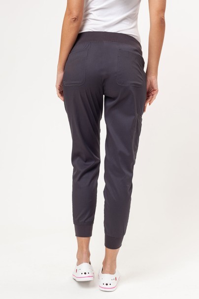 Women's Maevn Matrix Yogga jogger scrub trousers pewter-2