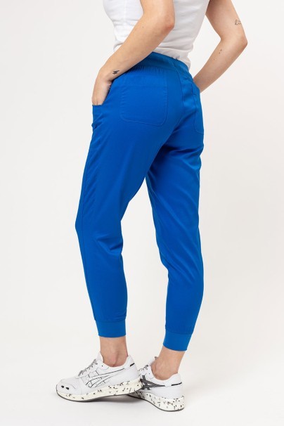 Women's Maevn Matrix scrubs set (Double V-neck top, Yogga trousers) royal blue-8