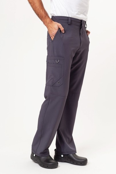 Men's Cherokee Infinity (V-neck top, Fly trousers) scrubs set pewter-8