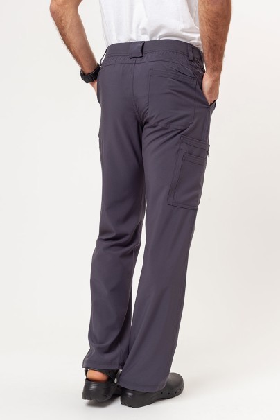 Men's Cherokee Infinity (V-neck top, Fly trousers) scrubs set pewter-9