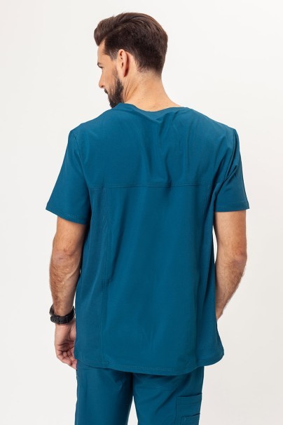 Men's Cherokee Infinity (V-neck top, Fly trousers) scrubs set caribbean blue-3