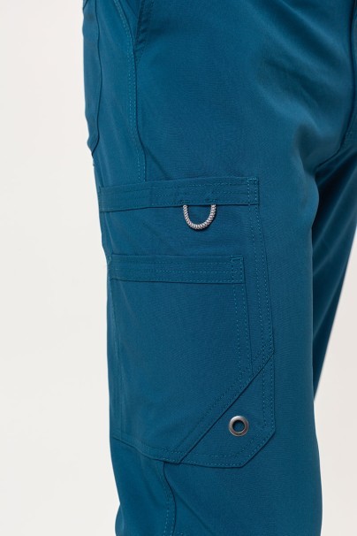 Men's Cherokee Infinity (V-neck top, Fly trousers) scrubs set caribbean blue-13