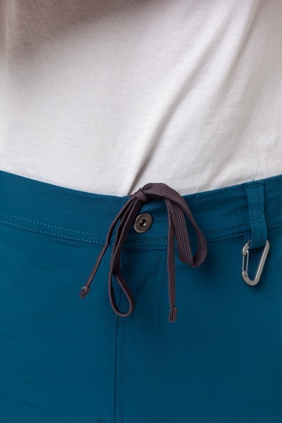 Men's Cherokee Infinity (V-neck top, Fly trousers) scrubs set caribbean blue-11