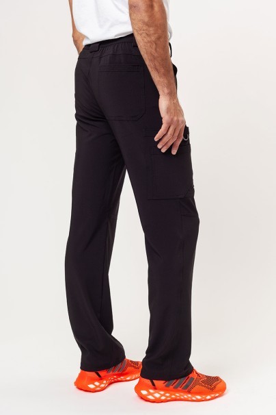 Men's Cherokee Infinity (V-neck top, Fly trousers) scrubs set black-8