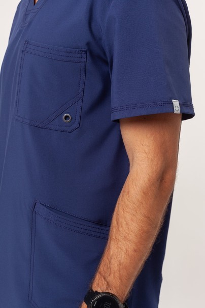 Men’s Cherokee Infinity V-neck scrub top navy-3