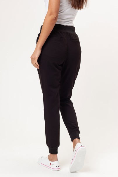 Women's Maevn Matrix Pro (Curved top, Jogger trousers) scrubs set black-9