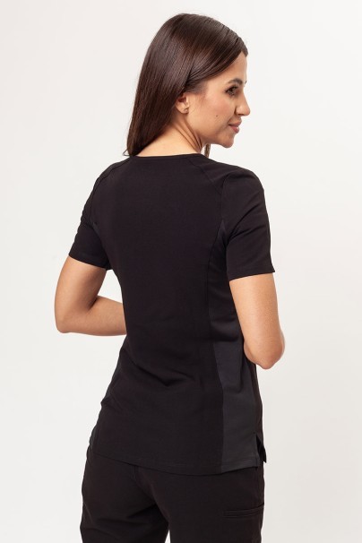Women's Maevn Matrix Pro (Curved top, Jogger trousers) scrubs set black-3