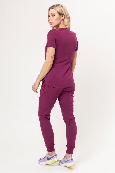 Women's Maevn Matrix Pro jogger scrub trousers wine-7