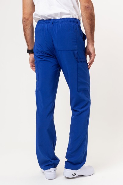 Men's Dickies EDS Essentials (V-neck top, Natural Rise trousers) scrubs set galaxy blue-8