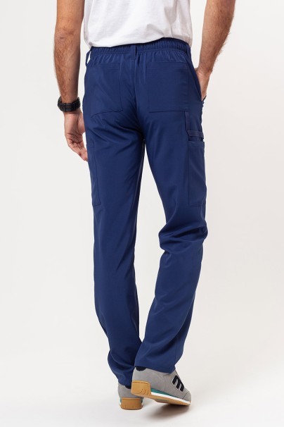 Men's Dickies EDS Essentials (V-neck top, Natural Rise trousers) scrubs set navy-8