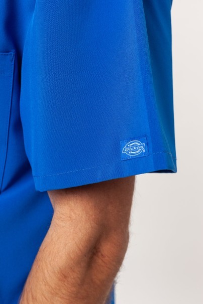 Men's Dickies EDS Essentials (V-neck top, Natural Rise trousers) scrubs set royal blue-5