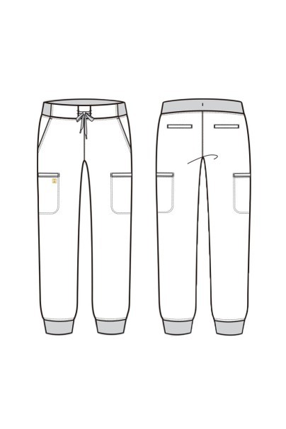 Women's Maevn Matrix Pro (Curved top, Jogger trousers) scrubs olive-13