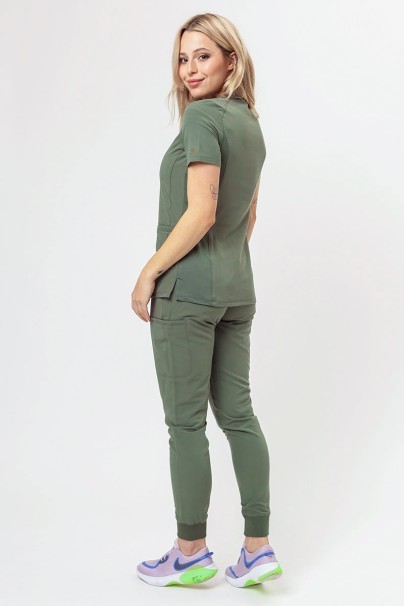 Women's Maevn Matrix Pro (Curved top, Jogger trousers) scrubs olive-2