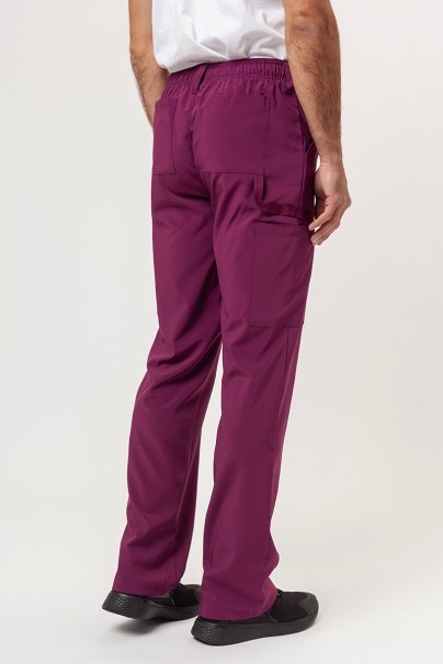 Men's Dickies EDS Essentials Natural Rise scrub trousers wine-2