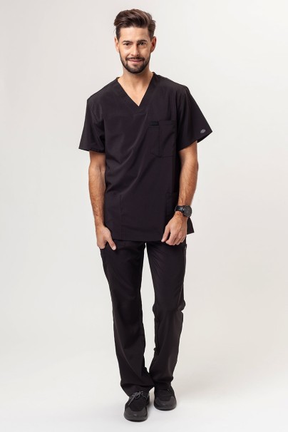 Men's Dickies EDS Essentials V-neck scrub top black-5