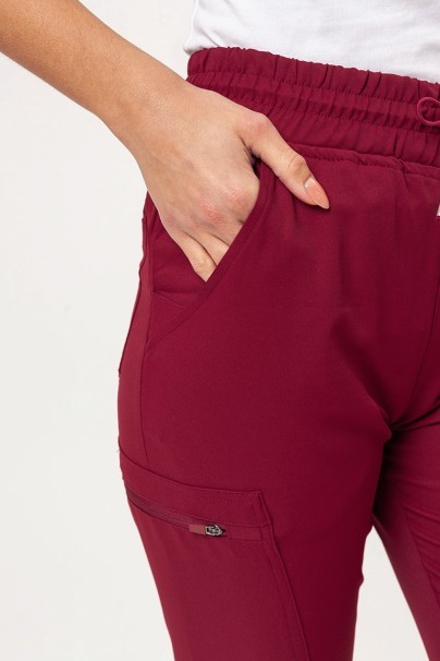 Women's Uniforms World 109PSX Shelly Classic (Yucca trousers) scrubs set burgundy-14