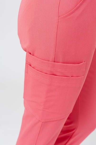 PROMO Women's Sunrise Uniforms Premium Chill jogger scrub trousers coral-6
