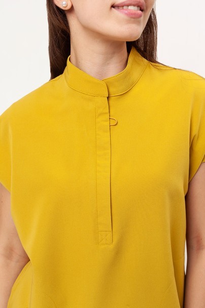 Women's Uniforms World 518GTK™ Avant On-Shift scrub top mustard-3